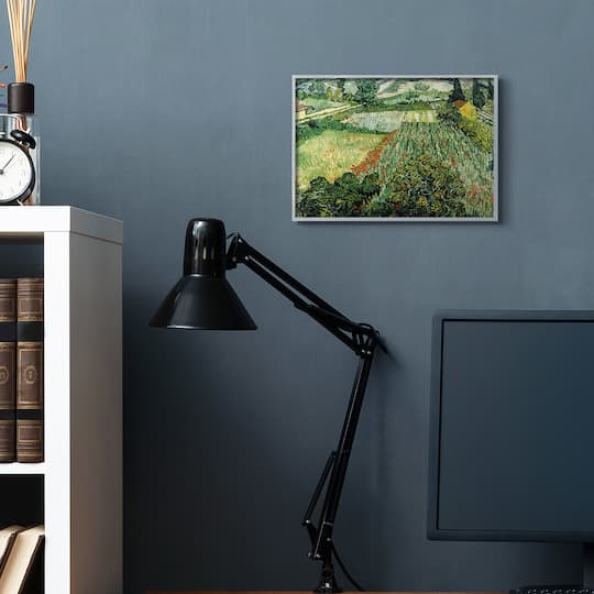 Stupell Industries Classic Van Gogh Field Painting Feld Mit Mohnblumen in Frame Wall Art